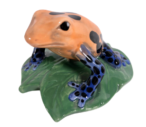 Green Valley Dart Frog Figurine