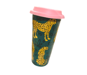 Green Valley Cheetah Travel Mug