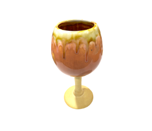Green Valley Fall Wine Glass
