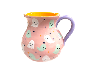 Green Valley Cute Ghost Pitcher