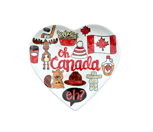 Green Valley Canada Heart Plate